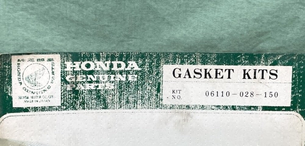 Honda 06110-028-150 Gasket Set New Genuine Incomplete Set