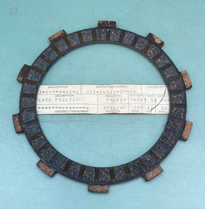 New Replaces Yamaha 401-16321-00 Plate, Friction