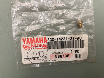 New Genuine Yamaha 3G2-14231-23-A0 Jet, Main, (#115)