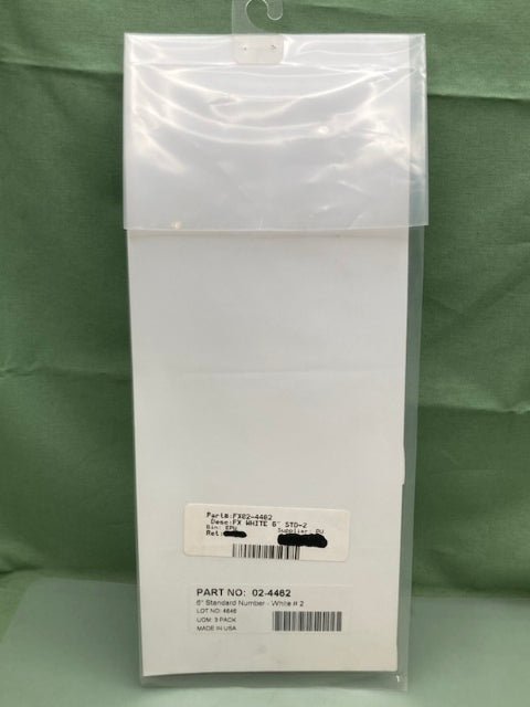 PK of 3 FX 02-4462 STD NUMBERS #2 WHITE 6in New Genuine