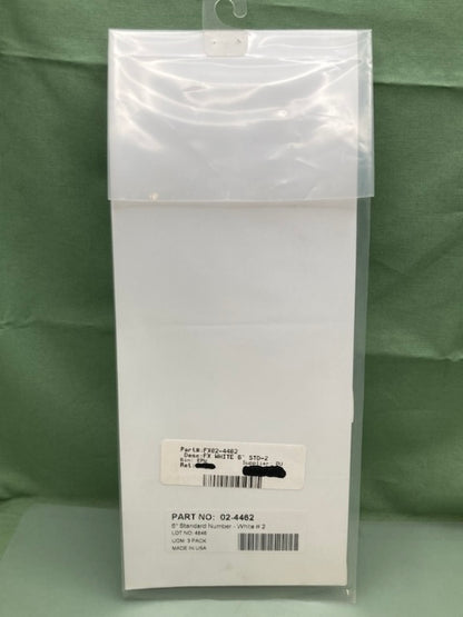 PK of 3 FX 02-4462 STD NUMBERS #2 WHITE 6in New Genuine