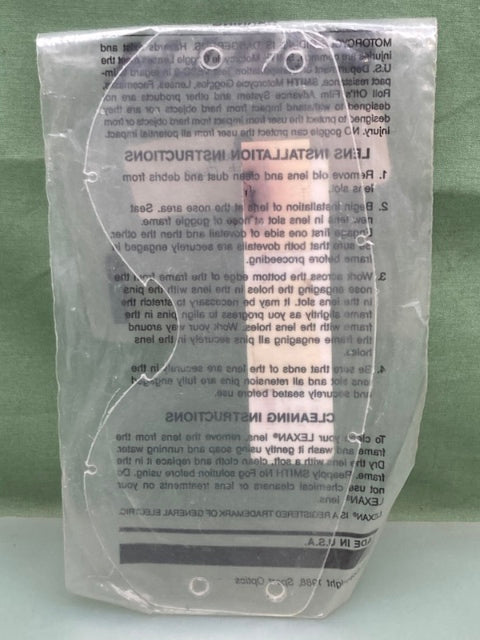 Smith RL28 LENS CMX ROLL OFF CLEAR LEXAN New Genuine