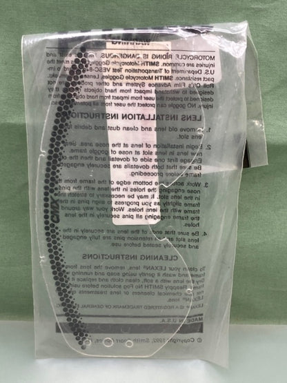 QTY 3 Smith RL60 LENS CMX I.F.R. CLEAR LEXAN New Genuine
