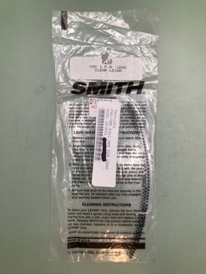 QTY 3 Smith RL60 LENS CMX I.F.R. CLEAR LEXAN New Genuine