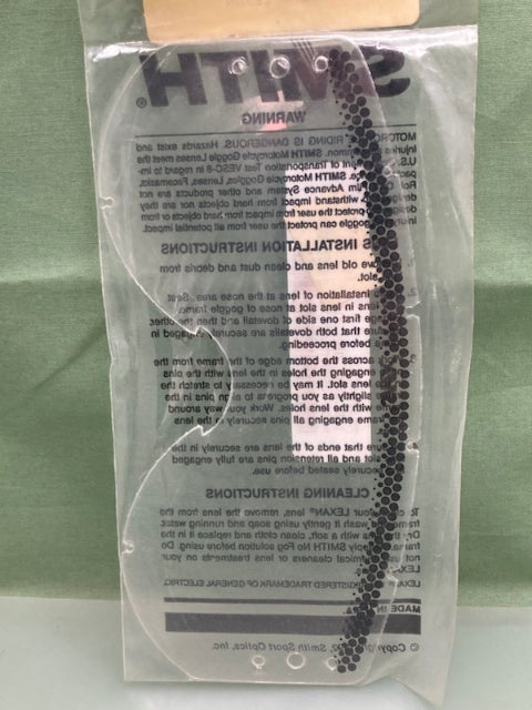 Smith RL50 LENS SMX IFR CLEAR LEXAN New Genuine