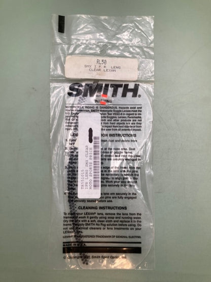 Smith RL50 LENS SMX IFR CLEAR LEXAN New Genuine