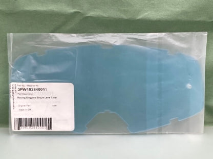 KTM 3PW192840001 RACING GOGGLE LENS CLEAR New Genuine