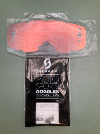 SCOTT 218814-283 LENS MX WORK ORANGE CHROME New Genuine