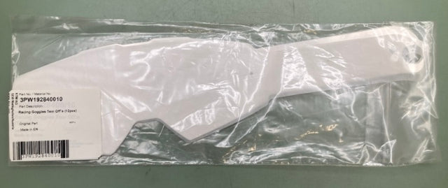 PK of 12 KTM 3PW192840010 RACING GOGGLES TEAR OFF'S New Genuine