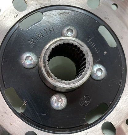 Genuine Merica 3mm Front Wheel Hub with Disc Brake Rotor