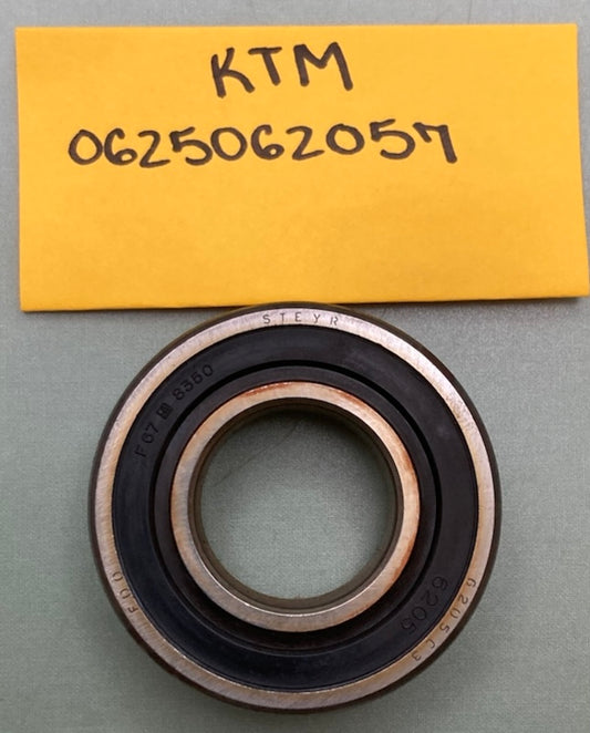 New Replaces KTM 0625062057 Ball Bearing 6205 RSR TVH
