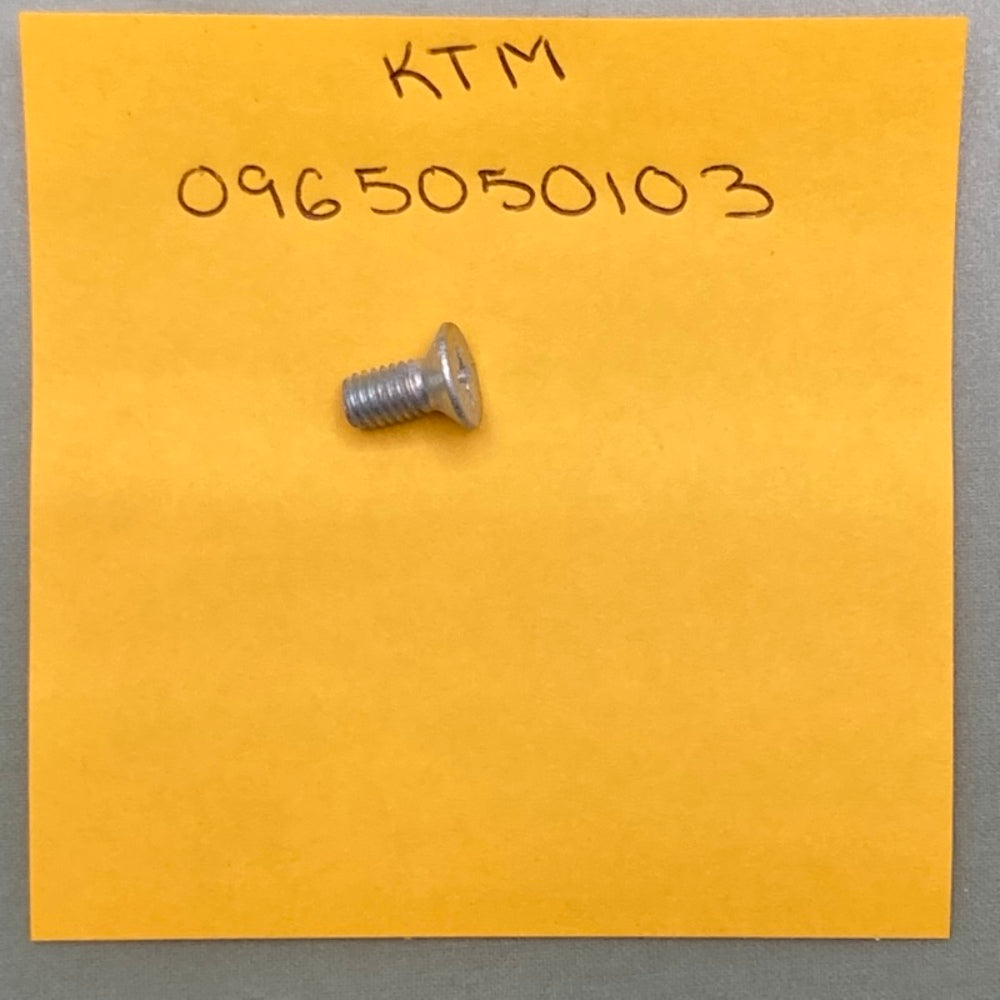 New Replaces KTM 0965050103 Flat Head Screw DIN0965-M 5X10