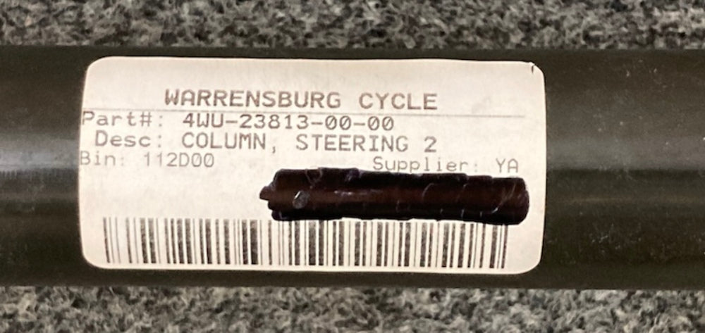 Replaces Yamaha 4WU-23813-00 Steering Column 2, 4WU-23813-00-00 New