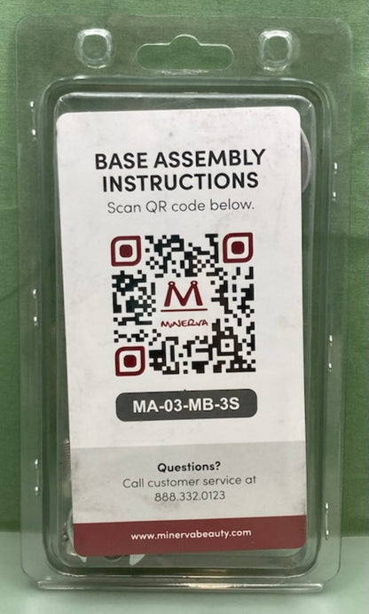 Minerva Beauty MA-03-MB-3S Base Assembly Chair Instructions New Genuine