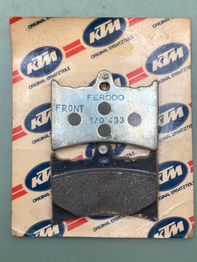 KTM 1/D 433 Front Brake Pad Set, Ferodo, New Genuine