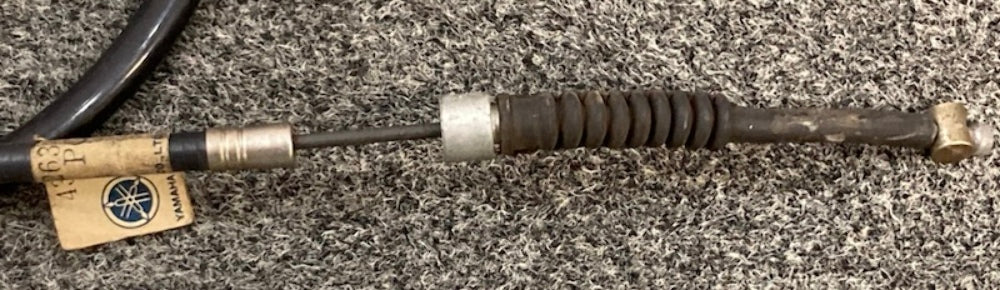 Yamaha 438-26341-00 Cable, Front Brake, New Genuine