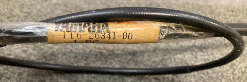 Yamaha 1T6-26341-00 Cable, Brake 1T6-26341-00-00, New Genuine