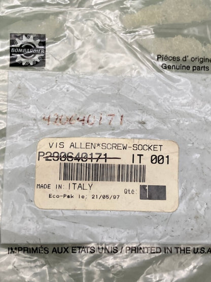 Sea-Doo by BRP 290640171 Socket Head Screw M6X16 New Genuine