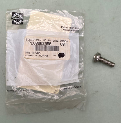 Sea-Doo by BRP 208662060 Screw-Pan HD PH DIN 7985A-A2 New Genuine