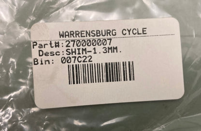 QTY 2 Replaces Sea-Doo 270000007 Shim 1.3MM New
