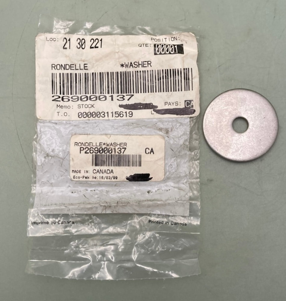 Sea-Doo by BRP 269000137 Washer New Genuine