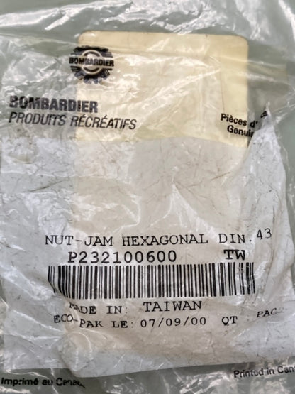 QTY 2 Sea-Doo by BRP 232100600 Jam Nut Hex M10 New Genuine