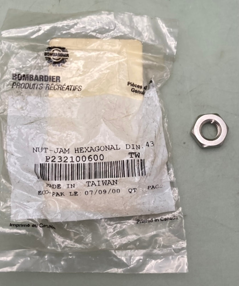 QTY 2 Sea-Doo by BRP 232100600 Jam Nut Hex M10 New Genuine