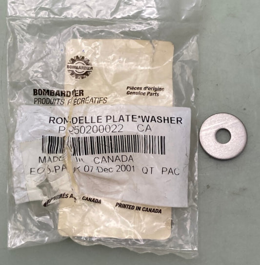 QTY 2 Sea-Doo by BRP 250200022 Flat Washer M6.6X22 New Genuine