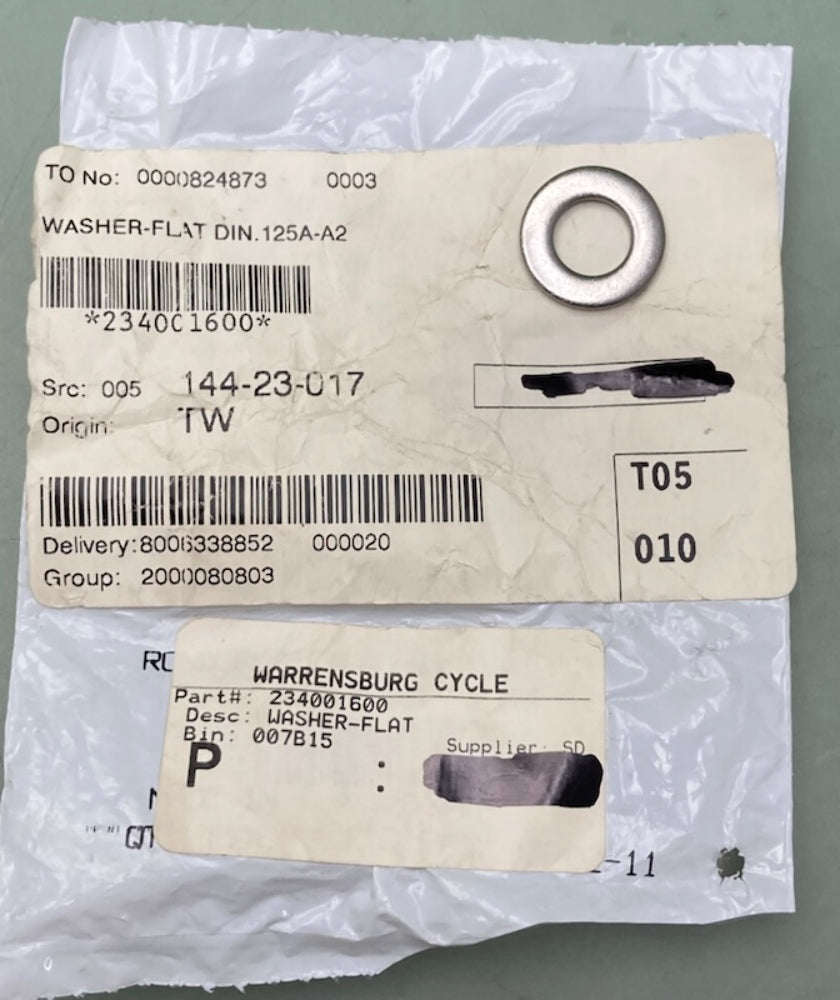 Replaces Sea-Doo 234001600 Flat Washer 10MM Stainless New
