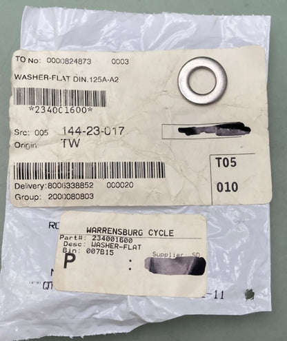 Replaces Sea-Doo 234001600 Flat Washer 10MM Stainless New