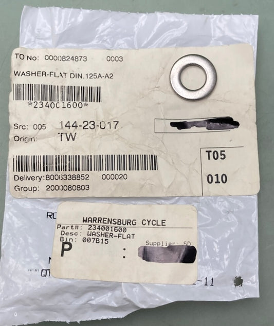 Replaces Sea-Doo 234001600 Flat Washer 10MM Stainless New