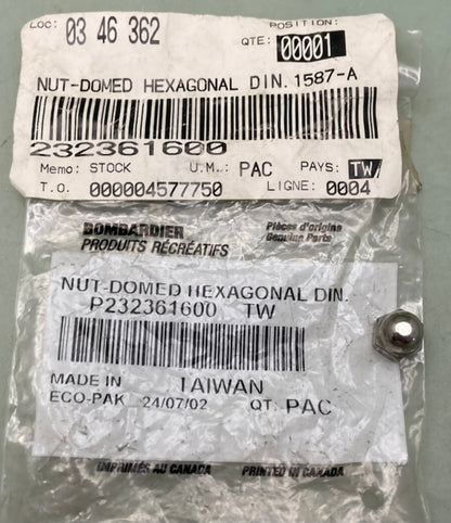 QTY 2 Sea-Doo by BRP 232361600 Nut M6 New Genuine