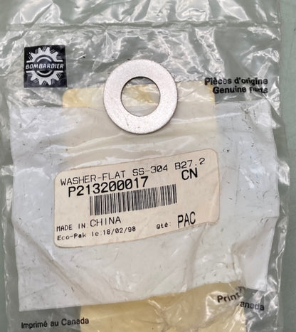 QTY 4 Sea-Doo by BRP 213200017 Flat Washer B27.2 New Genuine