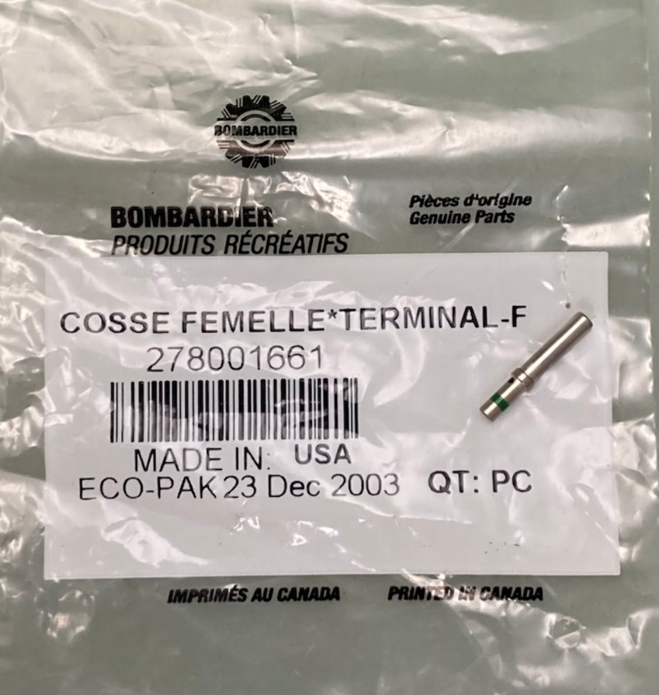 Sea-Doo by BRP 278001661 Female Terminal New Genuine