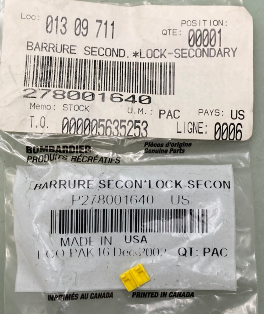 QTY 4 Sea-Doo by BRP 278001640 Female Lock (2 Circuits) New Genuine
