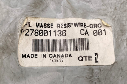 Sea-Doo by BRP 278001136 Resistor Wire-Ground New Genuine