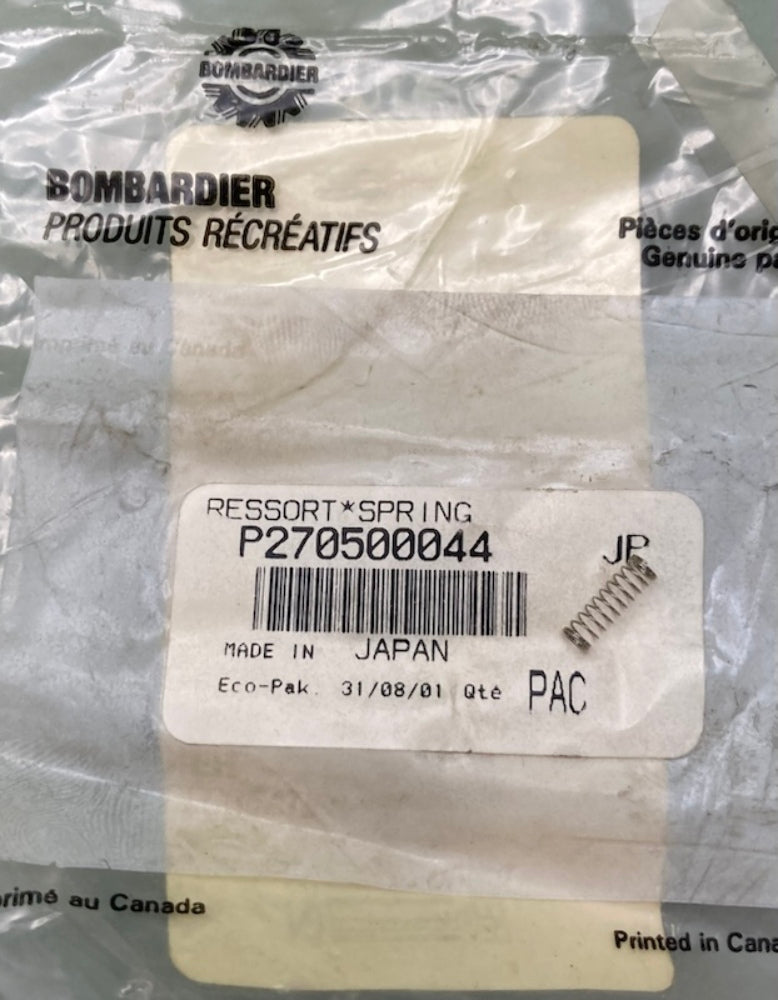 Sea-Doo by BRP 270500044 Spring-Needle Valve New Genuine