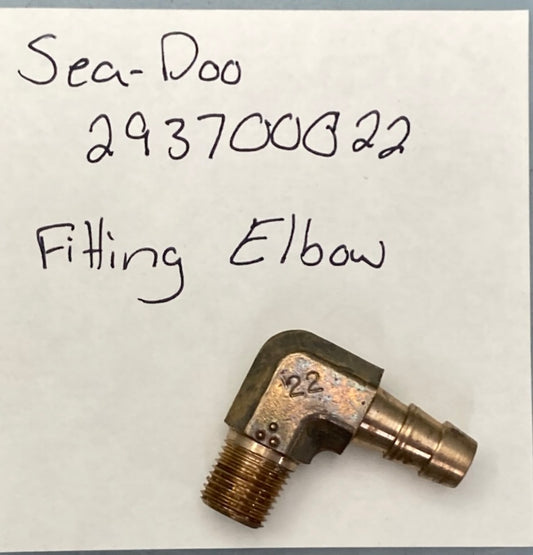 Sea-Doo 293700022 Fitting Elbow New Replaces