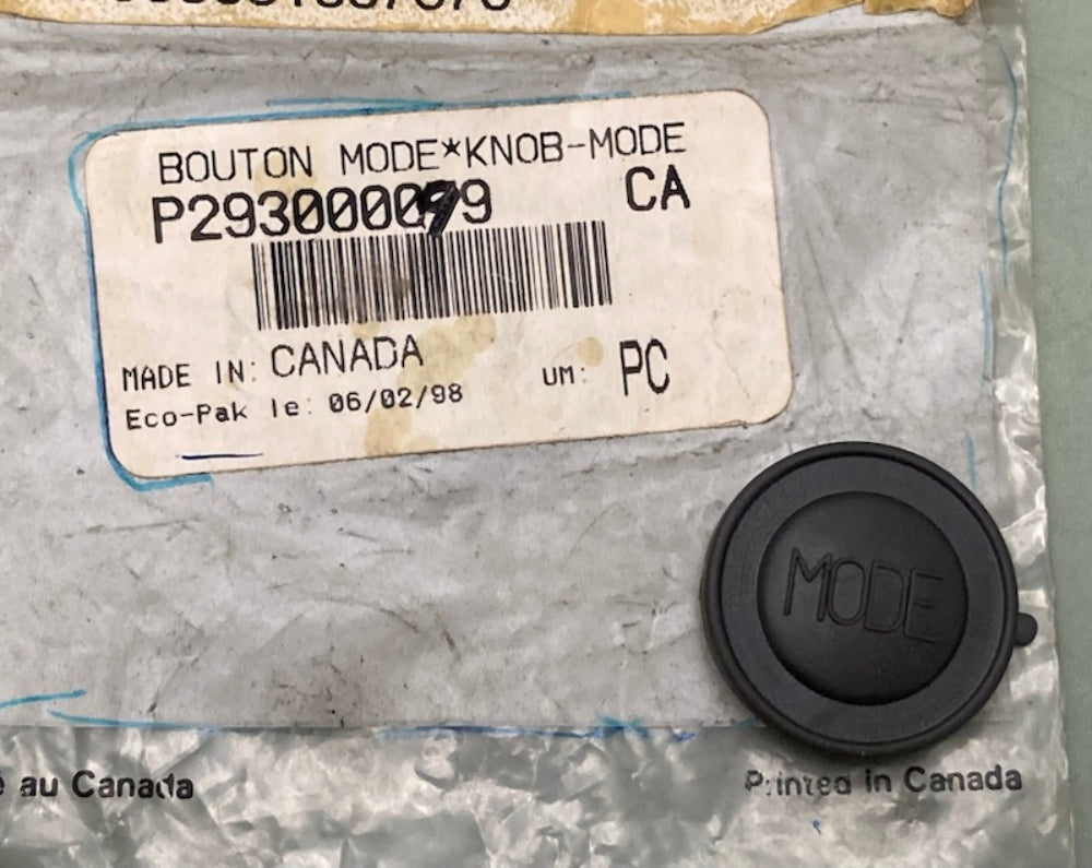Sea-Doo by BRP 293000079 Mode Knob Black 293000099 New Genuine