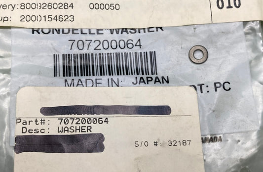 Sea-Doo by BRP 707200064 Washer New Genuine