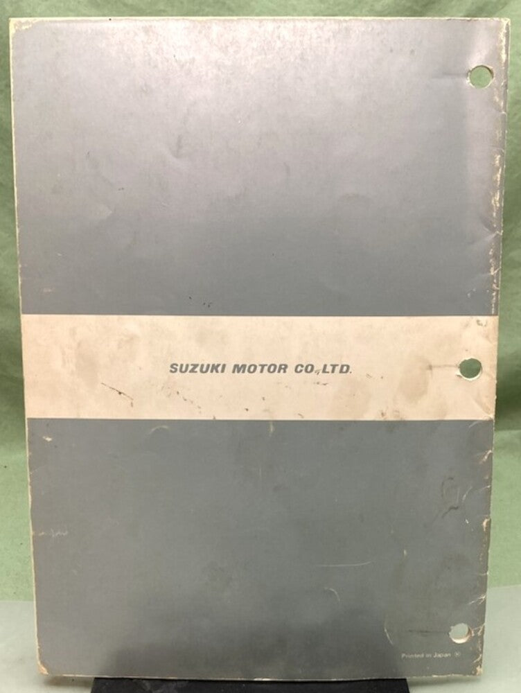 Suzuki 99522-01030-01E GT 380/550/750 Carburetor Service Manual 1974 Genuine
