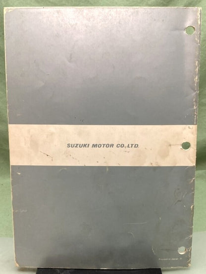 Suzuki 99522-01030-01E GT 380/550/750 Carburetor Service Manual 1974 Genuine