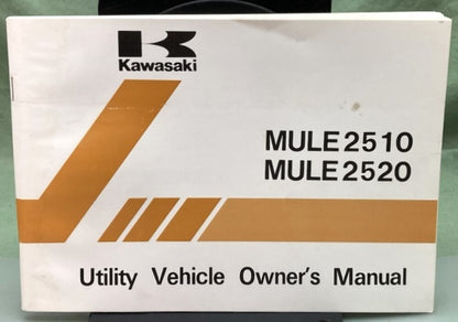 Kawasaki 99920-1623-04 Mule 2510 2520 Owner's Manual 1993 Genuine