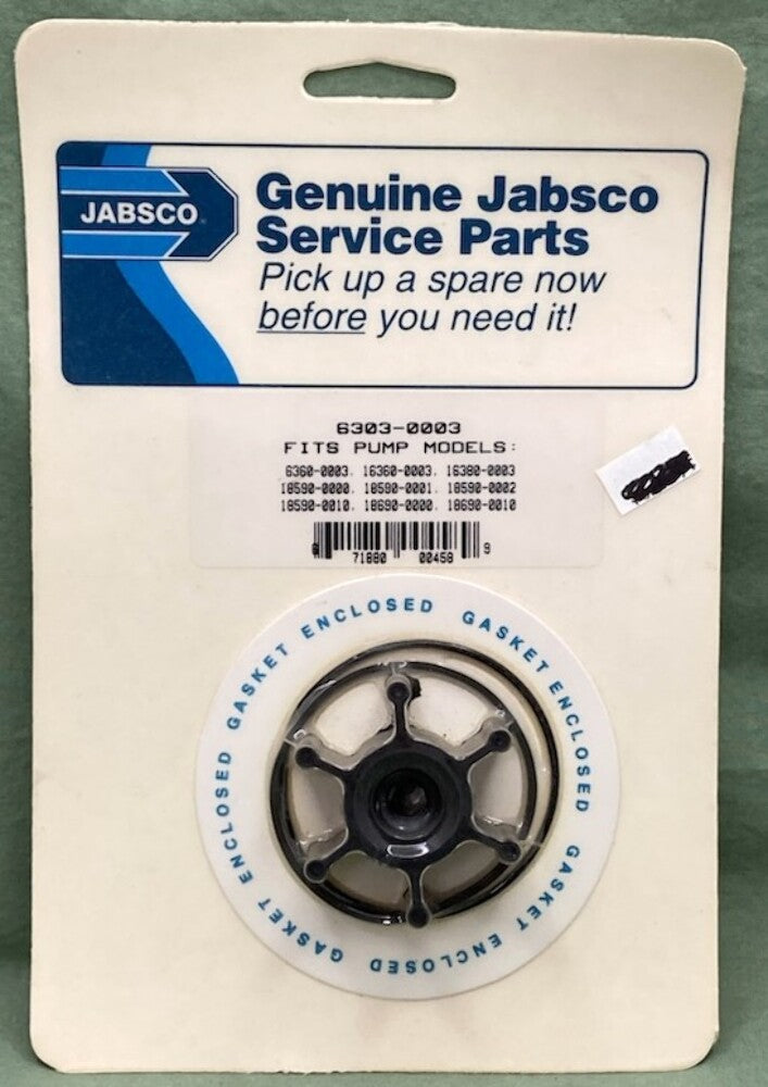Jabsco 6303-0003 Impeller Kit New Genuine