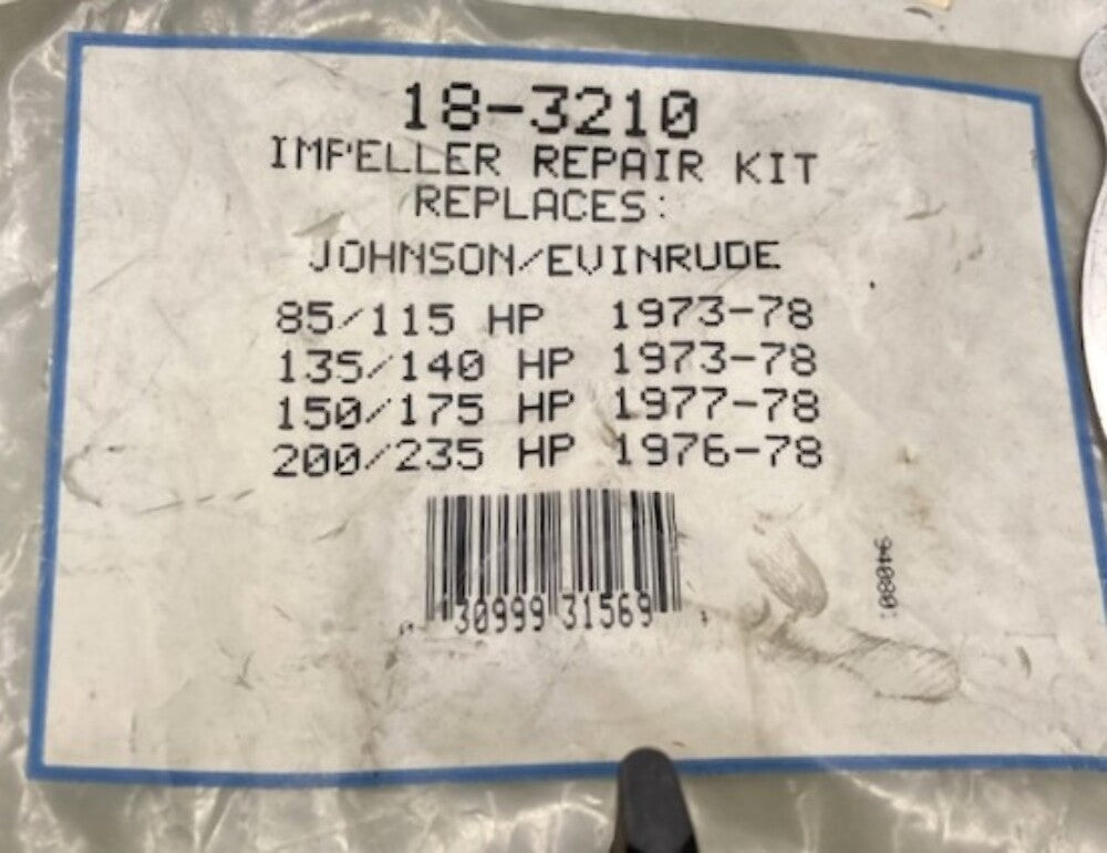 Sierra 18-3210 Impeller Repair Kit New Genuine