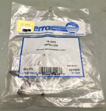 Sierra 18-3057 Impeller for Mercury/Mariner 47-85089-3 New Genuine