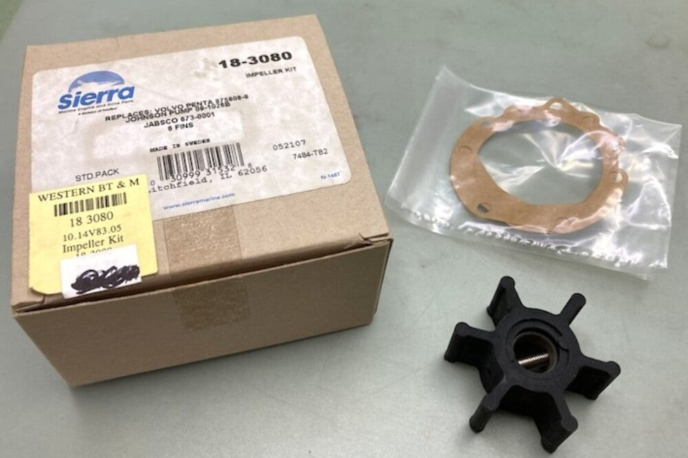Sierra 18-3080 Impeller Kit New Genuine