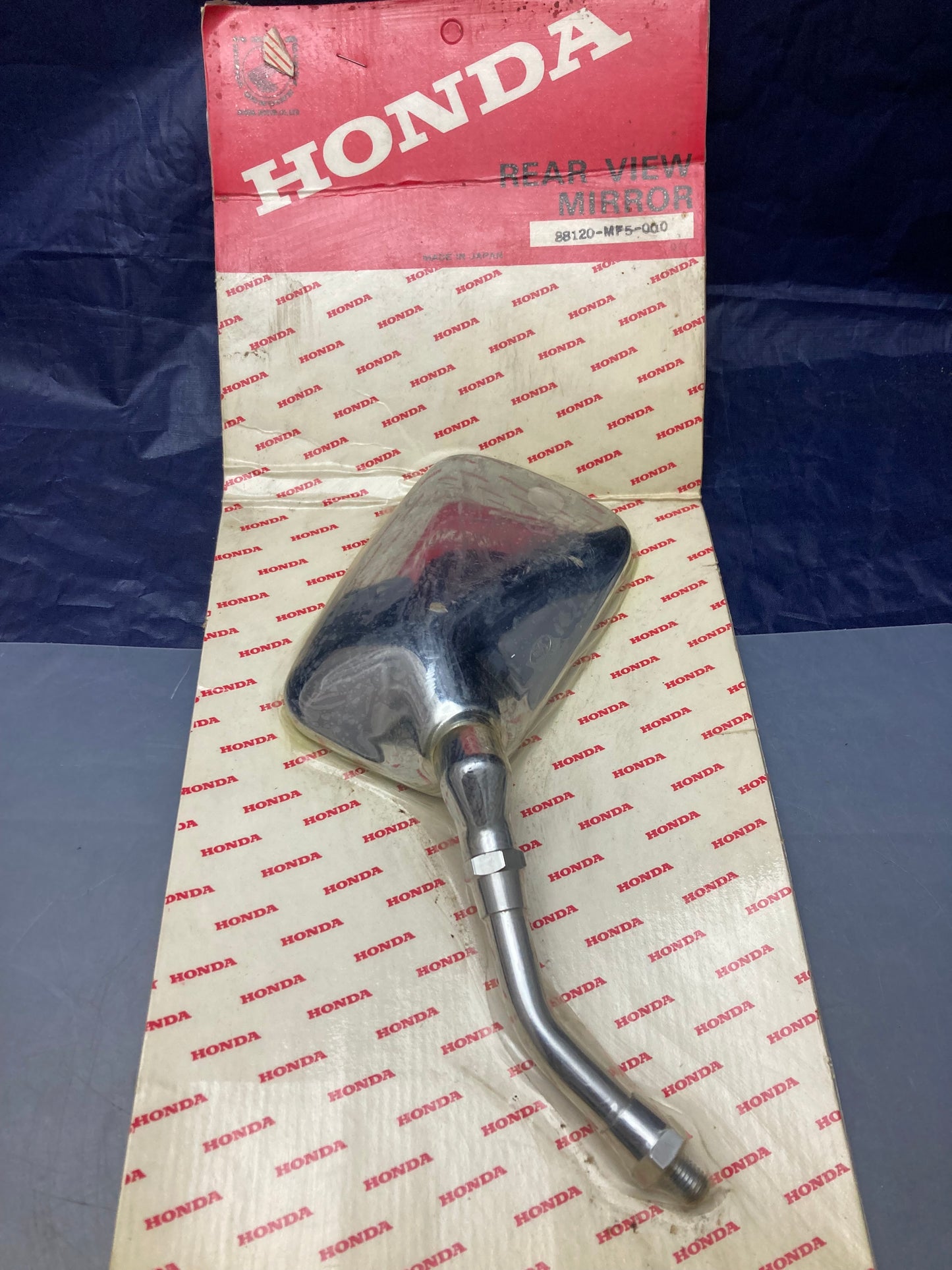 New Genuine Honda 88120-MF5-000 Left Rearview Mirror Chrome