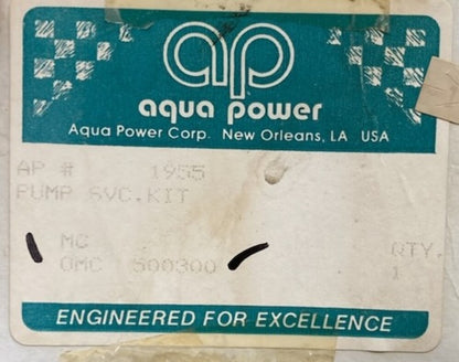Aqua Power 1955 Pump SVC Kit New Genuine