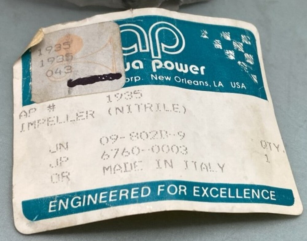 Aqua Power 1935 Impeller New Genuine